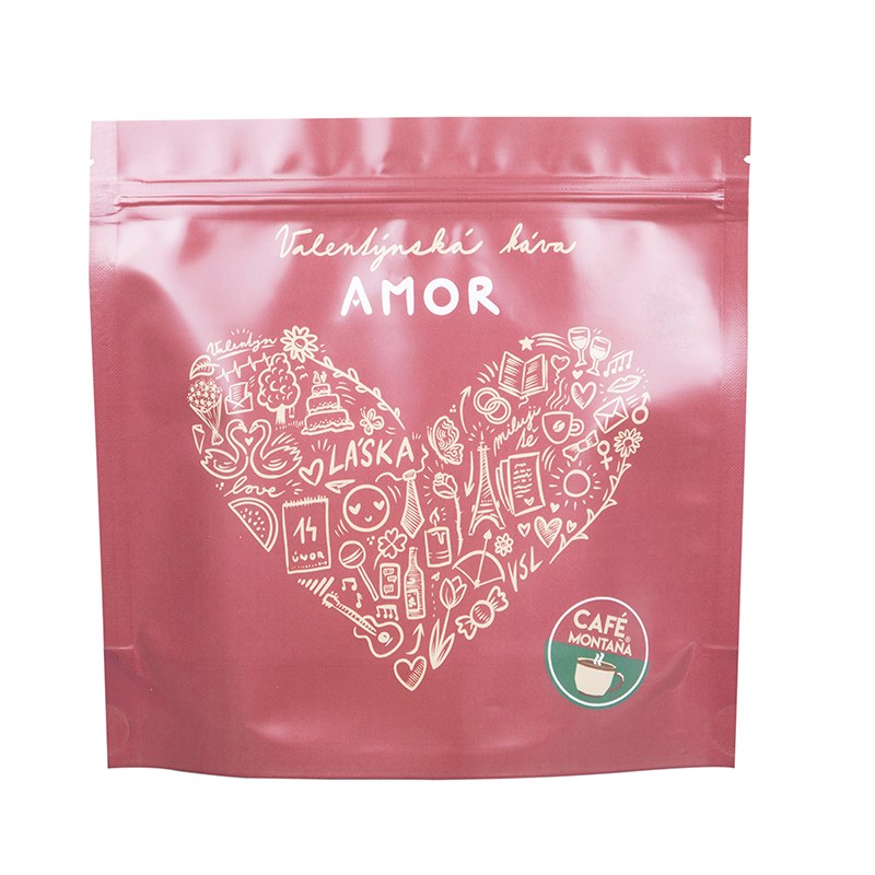 バルブ付きコーヒー豆袋